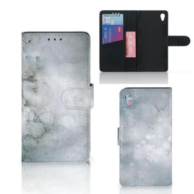 Hoesje Sony Xperia Z3 Painting Grey