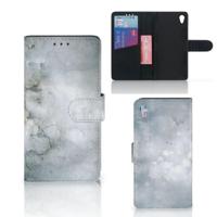 Hoesje Sony Xperia Z3 Painting Grey - thumbnail