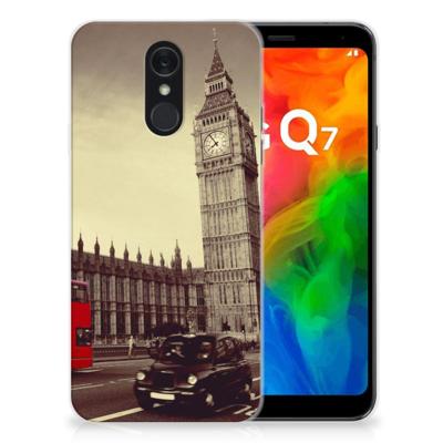 LG Q7 | Silliconen Back Cover | Londen