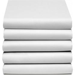 Cinderella Hoeslaken basic katoen 90x220 wit