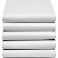 Cinderella Hoeslaken basic katoen 90x220 wit - thumbnail