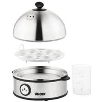 Unold Edel Eierkoker Controlelampje, BPA-vrij RVS, Zwart - thumbnail