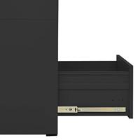 Archiefkast 46x62x72,5 cm staal antracietkleurig - thumbnail