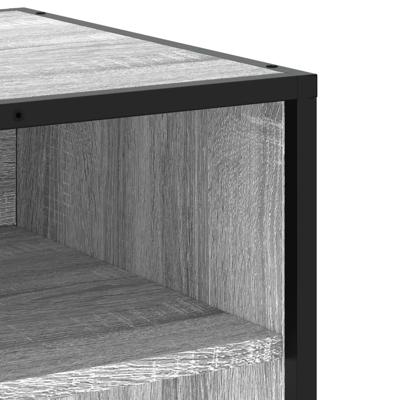 Tv-meubel 180,5x40x46 cm bewerkt hout grijs sonoma eikenkleurig - thumbnail