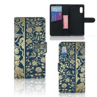 Samsung Xcover Pro Hoesje Beige Flowers - thumbnail