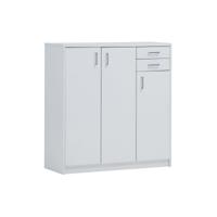 Halfhoge kast Roan Wit-3 - thumbnail