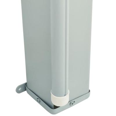 VidaXL Tuinscherm uittrekbaar 220x600 cm grijs