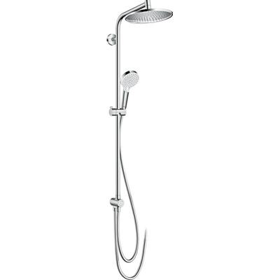 Hansgrohe Crometta s 240 showerpipe reno met ecosmart chroom 27270000 Hansgrohe Crometta s 240 showerpipe reno met ecosmart chroom 27270000