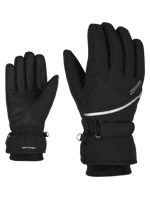 Ziener Kiana Gtx Gore Plus Warm Dames Handschoen Black 6,5 - thumbnail