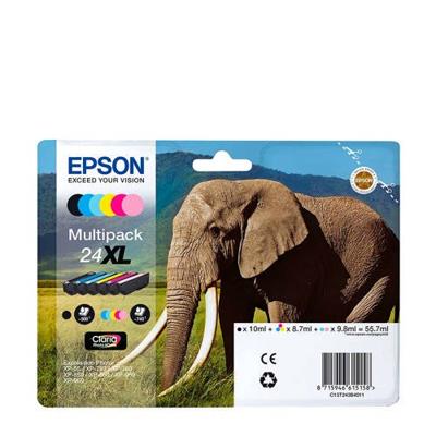 Epson C13T24384021 inkt multipack 24XL Epson C13T24384021 inkt multipack 24XL