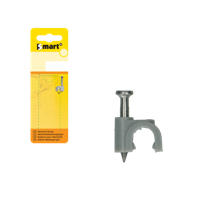 pgb-Europe SMART | Nylon kabelclip rond 5 grijs | 15 st SM0KCRN0105000H - thumbnail