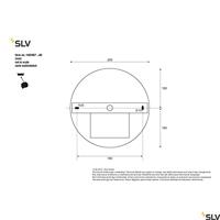 SLV Led plafonnièreFera 25 Ø 20cm - 1002967 - thumbnail