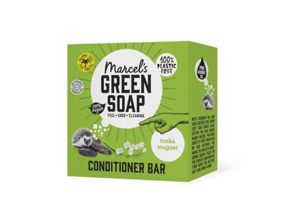 Marcel's Green Soap Conditioner bar - tonka & muguet - 60 gr Marcel's Green Soap Conditioner bar - tonka & muguet - 60 gr