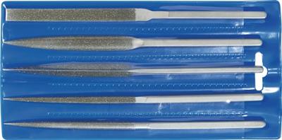 Promat/Tecwerk Diamant-habilisvijlenset | lengte 215 mm 5-delig | D 126 | D 126 - 4000840654