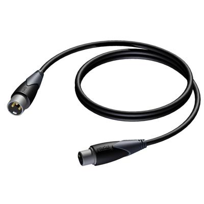 Procab CLD953 Classic XLR male - XLR female DMX-kabel 1 m Procab CLD953 Classic XLR male - XLR female DMX-kabel 1 m