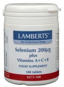 Lamberts Selenium 200mcg + A+C+E Tabletten