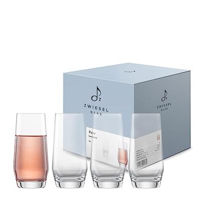 Zwiesel Glas Longdrinkglazen Pure - 542 ml - 4 stuks Zwiesel Glas Longdrinkglazen Pure - 542 ml - 4 stuks