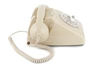 GPO GPO746IVR 746 Desk Phone Rotary Dial Ivory - thumbnail