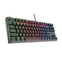 Trust gxt 864 cada compact mechanisch tkl-gamingtoetsenbord (zwart, us lay-out (qwerty), huano brown, rgb) - thumbnail