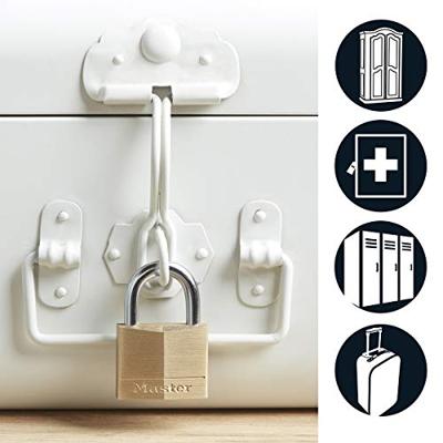 Masterlock 40mm - 38mm shackle, 6mm diam. - double locking - 4-pin cylinder - 140EURDLF Masterlock 40mm - 38mm shackle, 6mm diam. - double locking - 4-pin cylinder - 140EURDLF