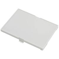 Hammond Electronics 1597D2MPRH Cover ABS-PC Grijs (l x b x h) 42 x 3 x 32 mm 1 stuk(s) - thumbnail