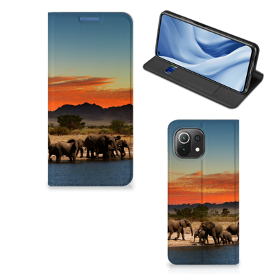 Xiaomi 11 Lite NE 5G | Mi 11 Lite | Hoesje maken | Olifanten