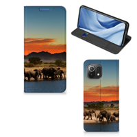Xiaomi 11 Lite NE 5G | Mi 11 Lite | Hoesje maken | Olifanten - thumbnail