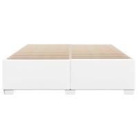 Bedframe kunstleer wit 180x200 cm - thumbnail
