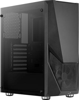 Behuizing Aerocool PGS Zauron FRGB-G-BK-V1 Zwart