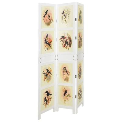 Romdivider Paneel Wit 212 x 165 cm MDF