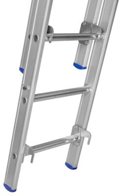 Little jumbo Opsteekladder SuperPRO recht | 3x14 treden | met stabilisatiebalk - 1250470314