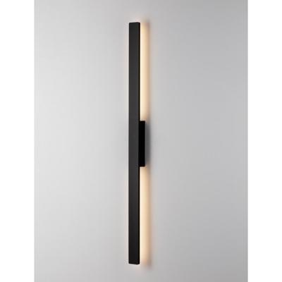 Lyora Strakke wandlampAneth zwart 104cm - 9923410
