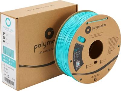 Polymaker PE01010 PolyLite Filament ABS kunststof Geurarm 1.75 mm 1000 g Turquoise 1 stuk(s) Polymaker PE01010 PolyLite Filament ABS kunststof Geurarm 1.75 mm 1000 g Turquoise 1 stuk(s)