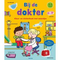 Kleur- En Stickerboek Met Woordjes - Bij De Dokter (3-5 jaar) - thumbnail