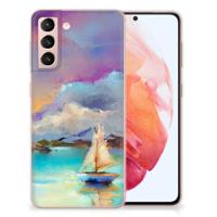 Smartphone hoesje Samsung Galaxy S21 Boat - thumbnail