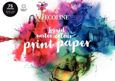 Ecoline printerpapier, 21x29,7cm (a4), 150 g/m, 75vel