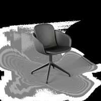 Chair no. One S2 Black Swivel - thumbnail