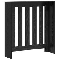 VidaXL Radiatorafdekking zwart eiken 78 x 20 x 82 cm bewerkt hout - thumbnail
