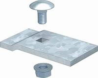 OBO Bettermann 6221122 Klemstuk Metaal 10 stuk(s) - thumbnail
