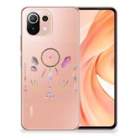 Xiaomi Mi 11 Lite | 11 Lite 5G NE Telefoonhoesje met Naam Boho Dreamcatcher - thumbnail