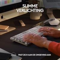 Logitech MX Mechanical Mini Mac toetsenbord Draadloos Wit - thumbnail