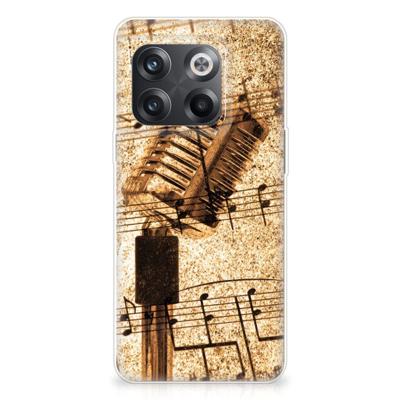 OnePlus 10T | Siliconen hoesje | met foto Bladmuziek