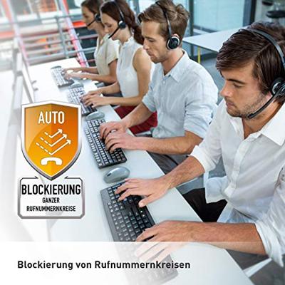 Panasonic KX-TGQ200GW DECT IP-telefoon (draadloos, compatibel met CAT-iq 2.0, handsfree-modus, nummervergrendeling, Eco-Plus, digitale telefoon) wit
