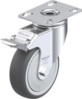 Blickle LKPA-PATH 101KF-FI Zwenkwiel met rem Wieldiameter: 100 mm Draagvermogen (max.): 120 kg 1 stuk(s) - thumbnail