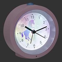 TFA Dostmann 60.1033.12 Wekker Kwarts Roze Slepend uurwerk (geluidsloos) - thumbnail