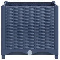 VidaXL Plantenbak verhoogd 80x40x38 cm polypropyleen - thumbnail