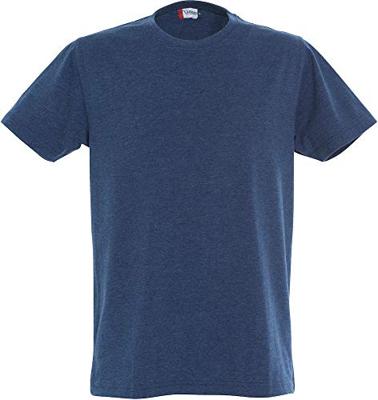 Clique 029360 New Classic-T - Blauwmelange - XS