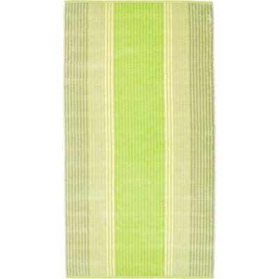 Cawö Cawö Cashmere Streifen Badlaken Kiwi 80x150