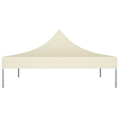 VidaXL Partytentdak 270 g/m² 2x2 m crème