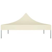VidaXL Partytentdak 270 g/m² 2x2 m crème - thumbnail